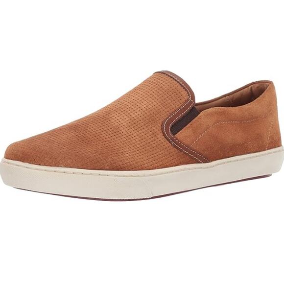 New DRIVER CLUB USA Men\'s Tan Suede Leather Maui Slip on Sneakers Size 13 main image 9